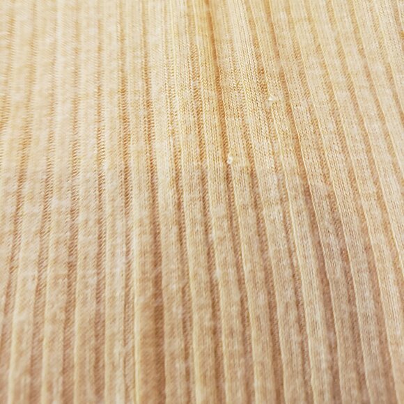 Bundle of two women's size small tops, yellow tank top and v-neck black … - Picture 3 of 10